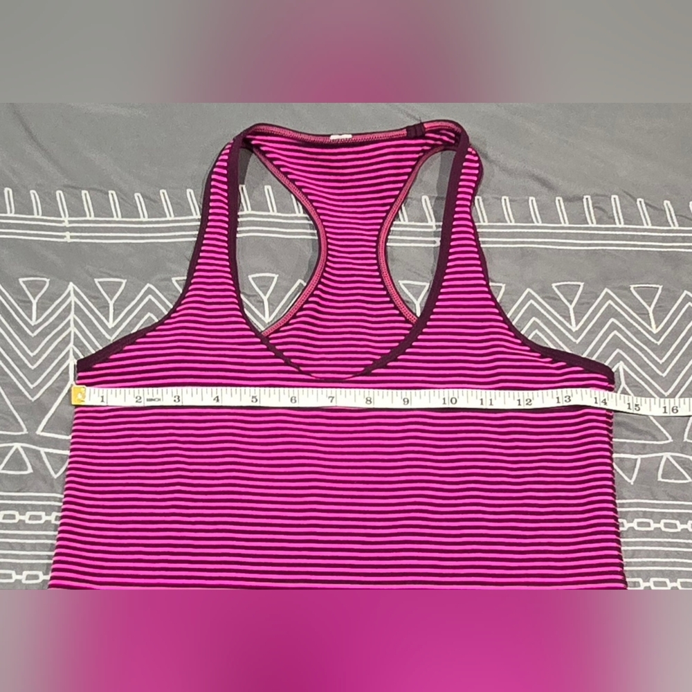 Lululemon Cool Racerback Tank Size 6 - Picture 3 of 5